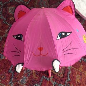 Girls ‘kitty’ umbrella